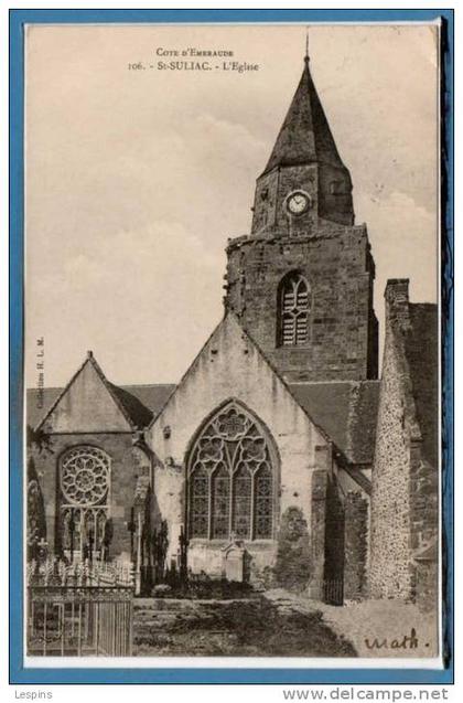 35 - SAINT SULIAC --  L'Eglise