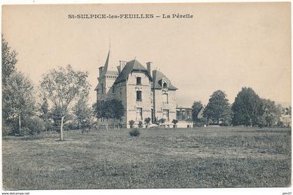 SAINT SULPICE LES FEUILLES - Villa "La Pérelle"