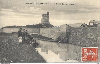 CPA Saint-Vaast-la-Hougue - Le Fort de la Hougue