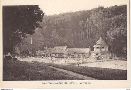 CPA Saint-Valéry-en-Caux Le Tennis