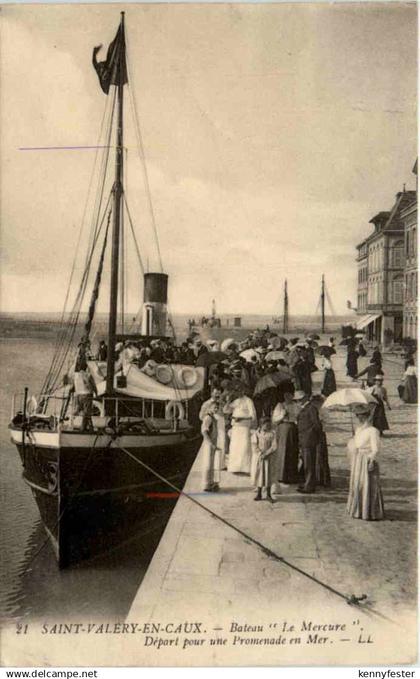 Saint Valery en Caux - Bateau Le Mercure