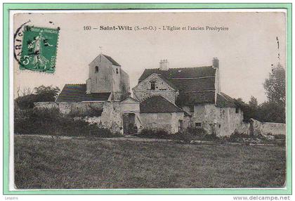 95 - SAINT WITZ --  L'Eglise et ancien....