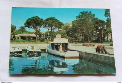 Cpm, Sainte Maxime, le port et les jardins, Var 83