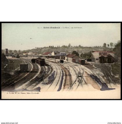 51 - SAINTE MENEHOULD (Marne) - La Gare, Vue intérieure