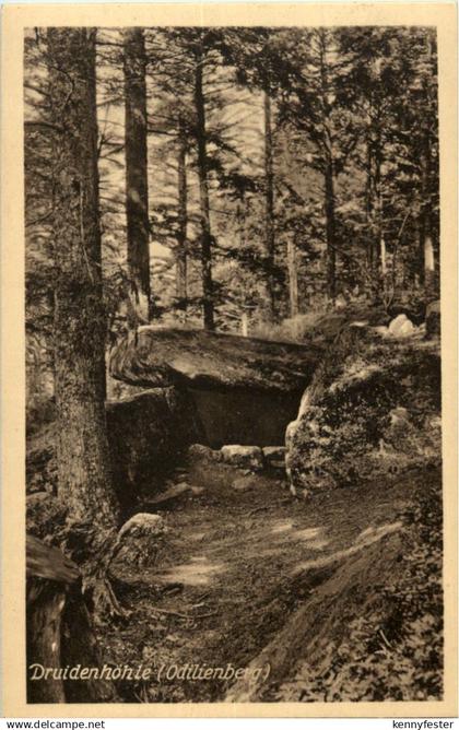 Mont Sainte Odile - Druidenhöhle