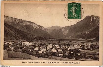 CPA Haute Savoie - SALLANCHES et la Vallée de Magland (439849)