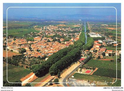 ASMP13-0902-11 - SALLELES D'AUDE - Vue générale aérienne