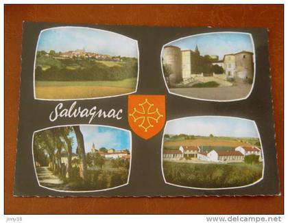 SALVAGNAC-TARN-MULTIVUES-ED APA POUX