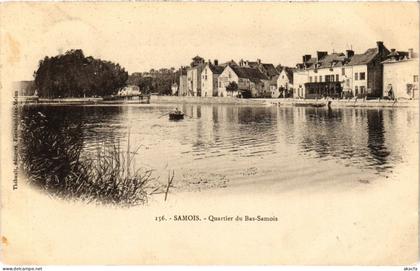 CPA Samois Quartier du Bas-Samois FRANCE (1300920)