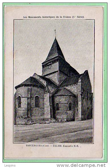 18 - SANCERGUES --  L'Eglise