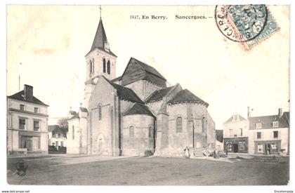 CPA-Carte Postale   France-Sancergues- L'église  1907VM36073