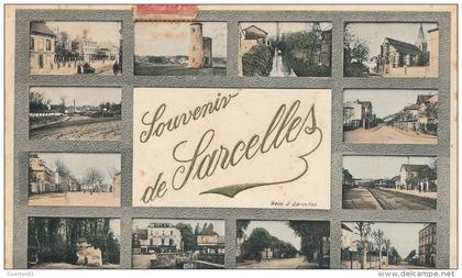 ( CPA 95 )  SARCELLES  /  Souvenir de Sarcelles -