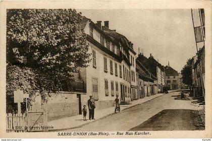 sarre union * la rue max karcher