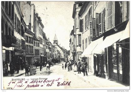 Carte Postale Ancienne de SARREBOURG