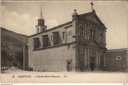 CPA Sartene Eglise Saint Damien CORSICA (1078058)