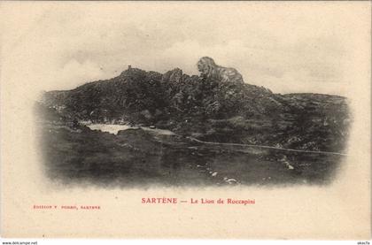 CPA Sartene Le Lion de Rocapina CORSICA (1078069)