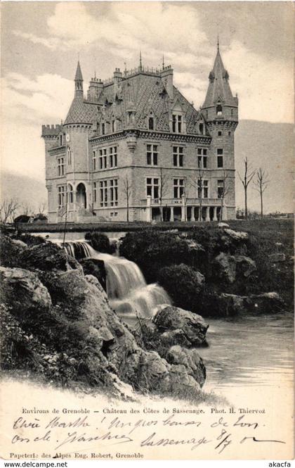 CPA Sassenage - Chateau des Cotes de Sassenage FRANCE (961555)