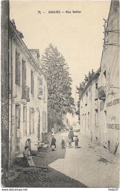 Saulieu - Rue Sallier