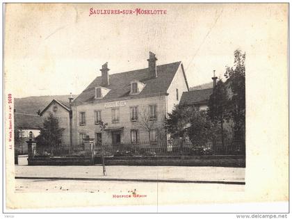 Carte Postale Ancienne de SAULXURES sur MOSELOTTE