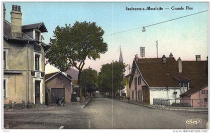 Carte Postale Ancienne de SAULXURES sur MOSELOTTE