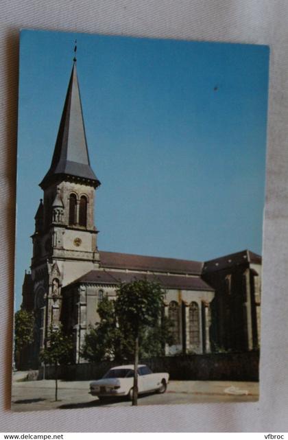 Cpm, Saulxures sur Moselotte, l'église, Vosges 88