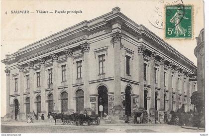 Saumur - Théâtre - Façade principale