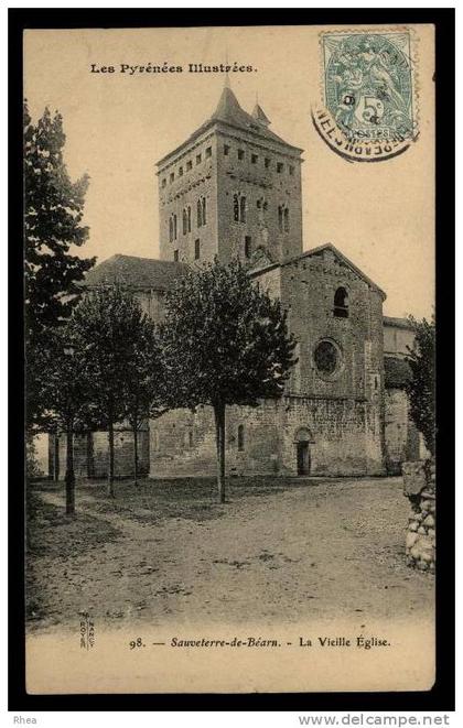 64 Sauveterre-de-Béarn eglise D64D K64513K C64513C RH062673