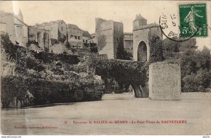 CPA SAUVETERRE-de-BEARN Le Pont Vieux (1163440)