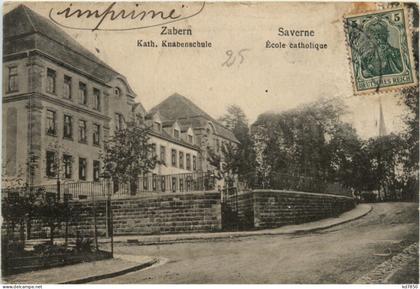 Zabern - Saverne - Knabenschule