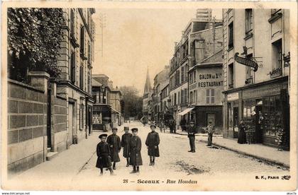 CPA Sceaux Rue Houdon (1391414)