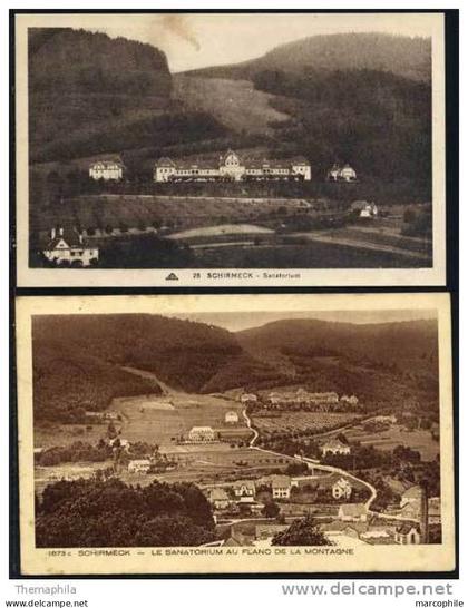 ALSACE / BAS-RHIN (67) / DEUX CPA SCHIRMECK (ref 1749)