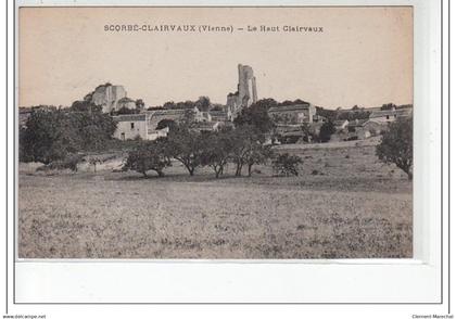 SCORBE CLAIRVAUX - Le haut Clairvaux - très bon état