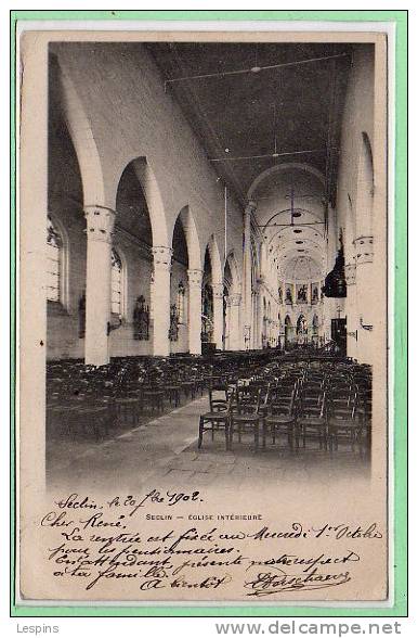 59 - SECLIN -- Eglise intérieur