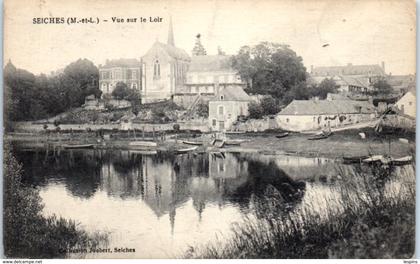 49 - SEICHES -- Vue sur le Loir