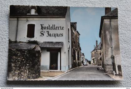 Cpm 1967, Seiches sur le Loir, Matheflon, hostellerie saint Jacques, Maine et Loire 49