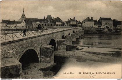 CPA SELLES-sur-CHER Vue generale (740976)