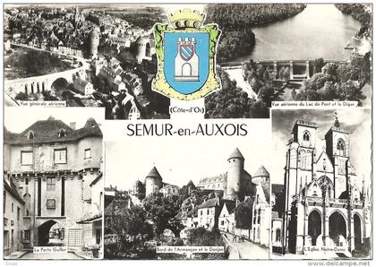 CPSM Semur-en-Auxois  vues multiples