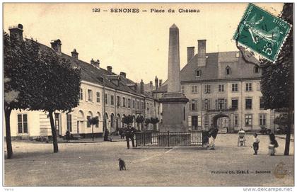 Carte Postale Ancienne de SENONES