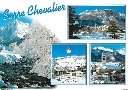 05 - Serre Chevalier - Multivues - Hiver - Neige - CPM - Voir Scans Recto-Verso