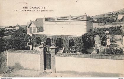 cette corniche , sète * Villa CHARLOTTE * villa charlotte * villageois