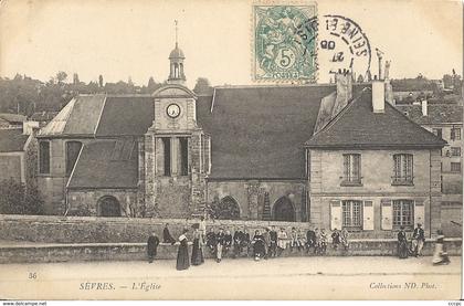 CPA Sèvres L'Eglise