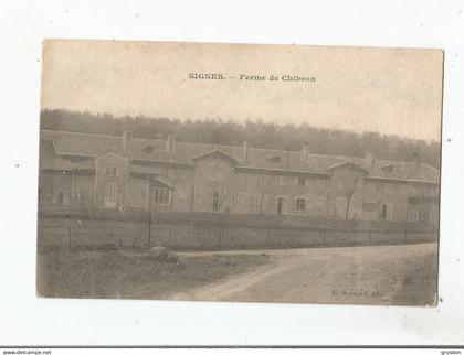 SIGNES (VAR) FERME DE CHIBRON 1915