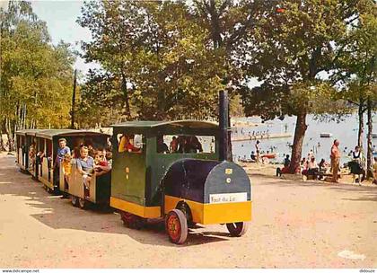 72 - Sillé le Guillaume - Sillé Plage - Sillé Plage - La Foret Domaniale - Le Lac - Le petit train touristique - Carte N