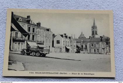 E413, Sille le Guillaume, place de la République, Sarthe 72