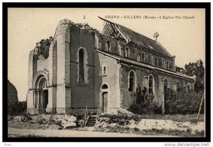 51 Sillery eglise ruine D51D K51614K C51536C RH105820