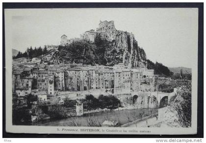 04 Sisteron citadelle sépia    D04D  K04209K  C04209C RH023429