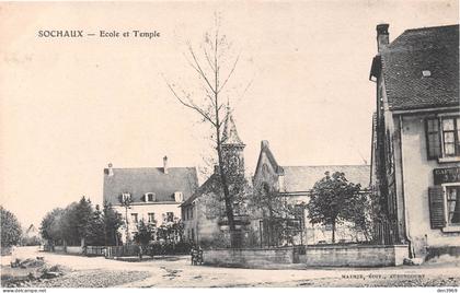 SOCHAUX (Doubs) - Ecole et Temple