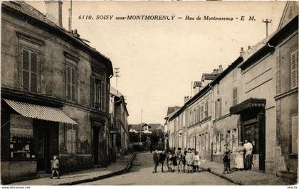 CPA SOISY-sous-MONTMORENCY - Rue de MONTMORENCY (380790)