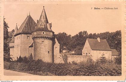 France - SOLRE LE CHÂTEAU (59) Château Fort - Ed. Frabriques Réunies de Cartes Postales