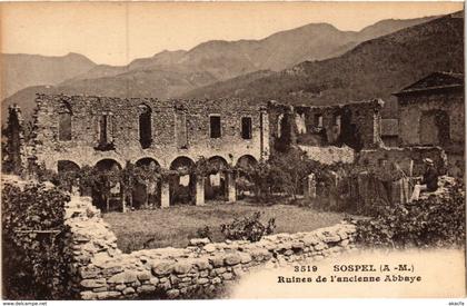 CPA Sospel- Ruines de l'ancienne Abbaye FRANCE (1004750)